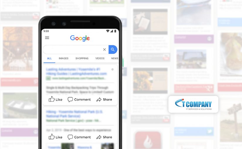 Google’s search results Now resemble your social media feed!